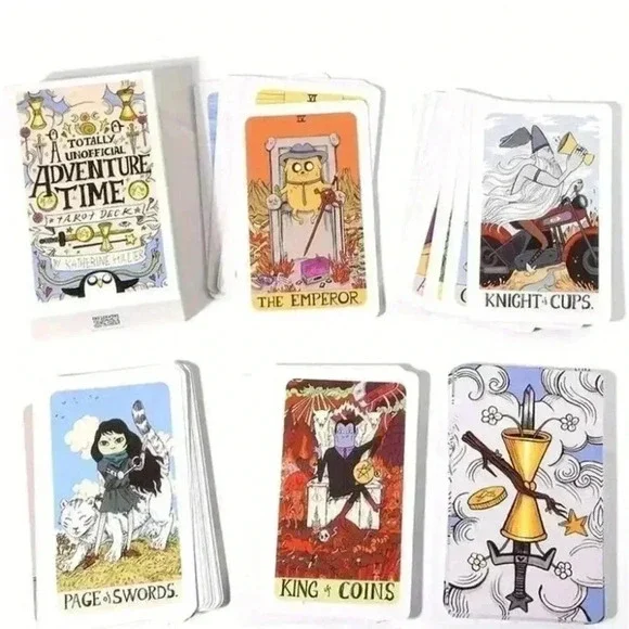 Epic Divination: Cartoon Network's Adventure Time Tarot Card Set - Picture 1 of 3